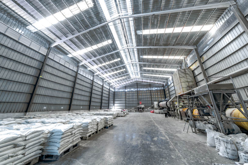 煅燒鋅生產(chǎn)車間